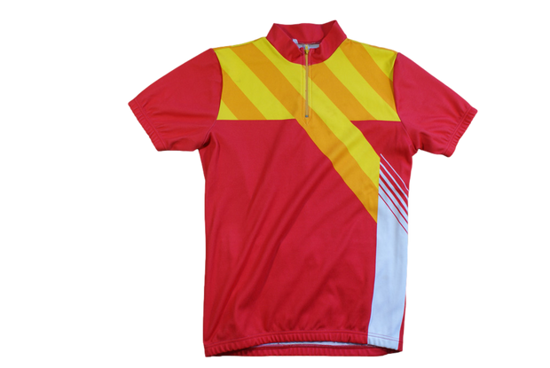 Maillot vélo rétro manches courtes