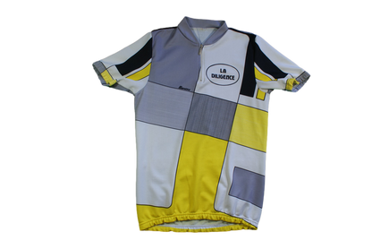 Maillot vélo rétro Santini La diligence