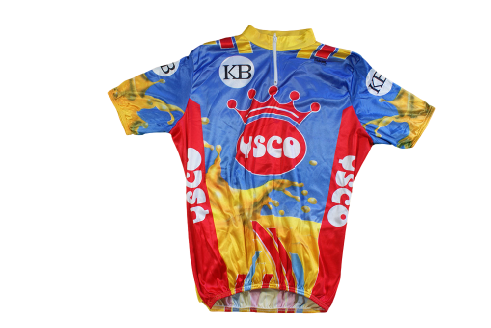 Maillot cyclisme vintage KB Ysco