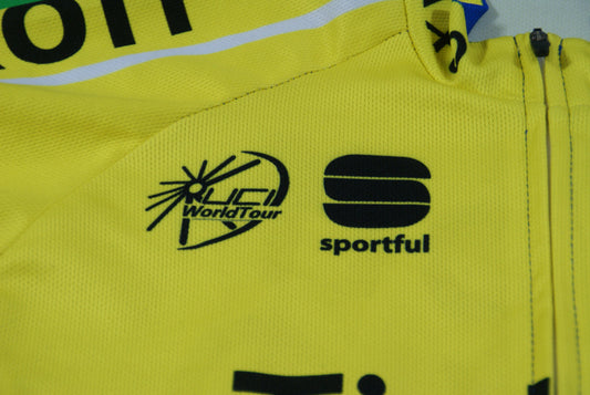 Maillot vélo vintage Saxo Bank Sportful UCI