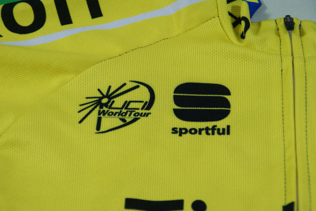 Maillot vélo vintage Saxo Bank Sportful UCI