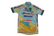 Maillot cyclisme vintage Mercaton Uno Bianchi Santini