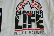 Maillot cyclisme vintage Bio racer Climbing for life