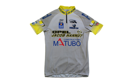 Maillot vélo vintage Decca Matubo Opel Shell