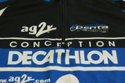 Maillot vélo vintage Decathlon AG2R