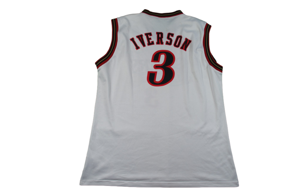 Maillot basket vintage Sixers Philadelphie N°3 Iverson NBA