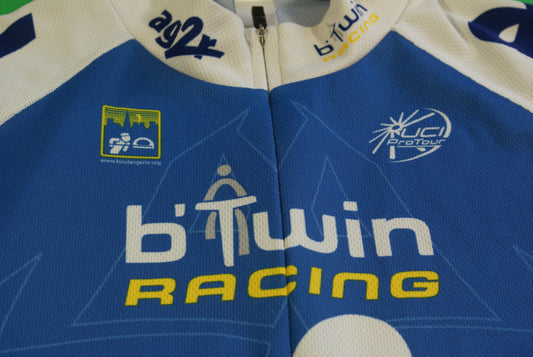 Maillot cyclisme vintage Decathlon UCI AG2R b'Twin