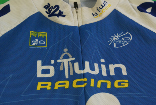 Maillot cyclisme vintage Decathlon UCI AG2R b'Twin