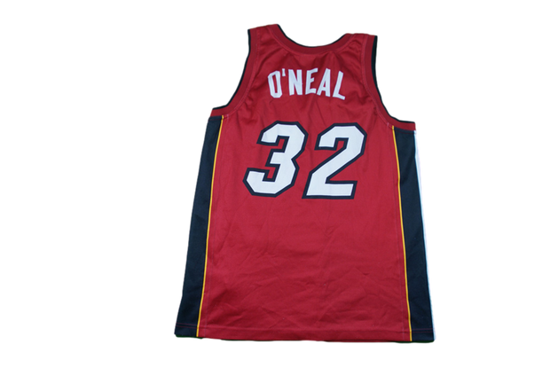 Maillot basket rétro Heat Miami N°32 O'Neal NBA