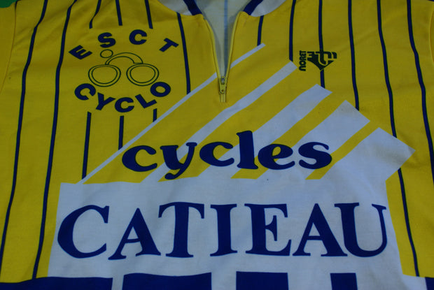 Maillot vélo vintage Cycles Catieau