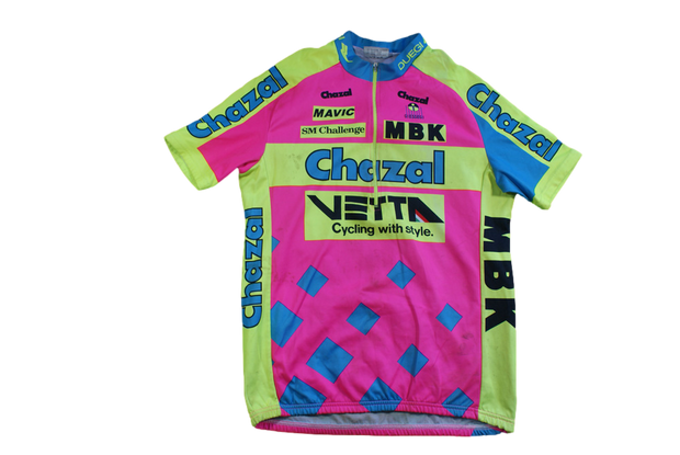 Maillot vélo rétro Chazal Mavic MBK