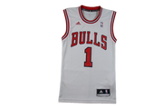 Maillot basket rétro Bulls Chicago N°1 Rose NBA