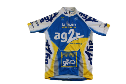 Maillot cyclisme vintage UCI Decathlon b'Twin AG2R
