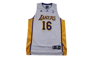 Maillot basket rétro Lakers Los Angeles N°16 Gasol NBA