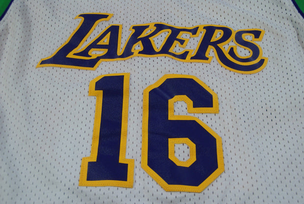 Maillot basket rétro Lakers Los Angeles N°16 Gasol NBA