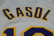 Maillot basket rétro Lakers Los Angeles N°16 Gasol NBA