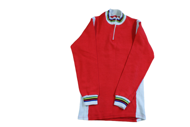 Maillot vélo vintage manches longues