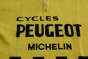 Maillot vélo vintage Michelin Cycles Peugeot