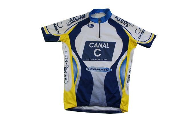 Maillot vélo rétro Canal C Vermarc