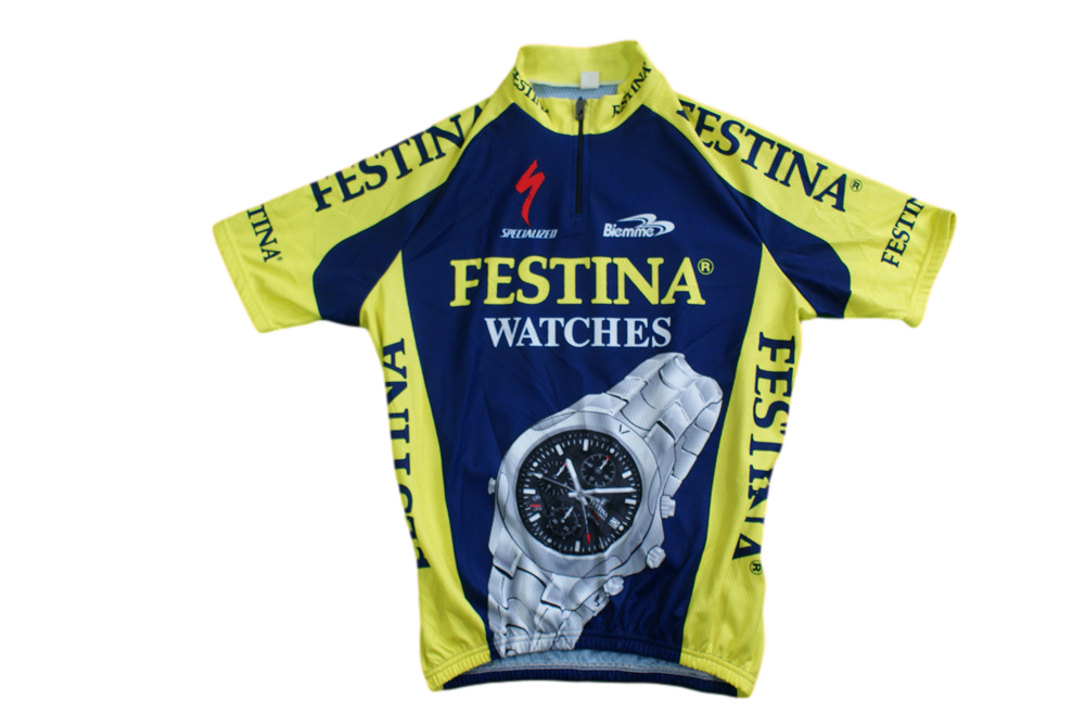 Maillot vélo vintage Biemme Festina watches Specialized