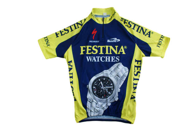 Maillot vélo vintage Biemme Festina watches Specialized