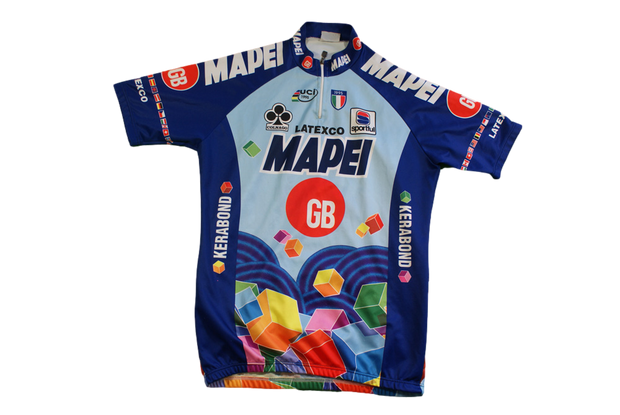 Maillot vélo rétro Mapei Colnago UCI 1995 Sportful