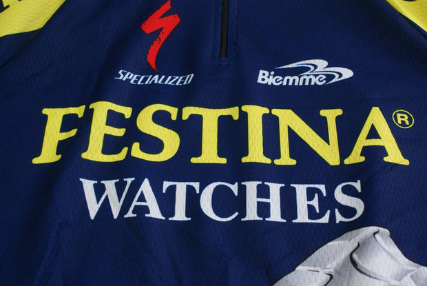 Maillot vélo vintage Biemme Festina watches Specialized