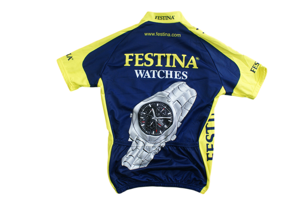 Maillot complet vélo rétro Biemme Festina