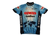 Maillot vélo rétro Biemme Gewiss Bianchi Playbus