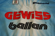 Maillot vélo rétro Biemme Gewiss Bianchi Playbus