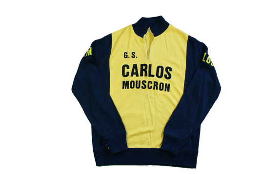 Maillot vélo vintage Carlos Mouscron
