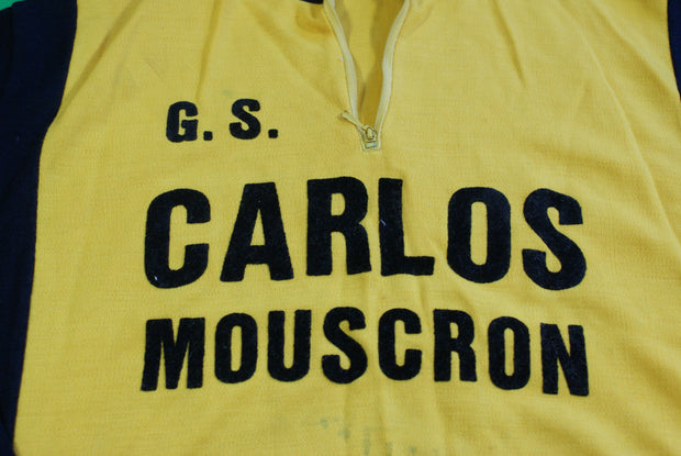 Maillot vélo vintage Carlos Mouscron