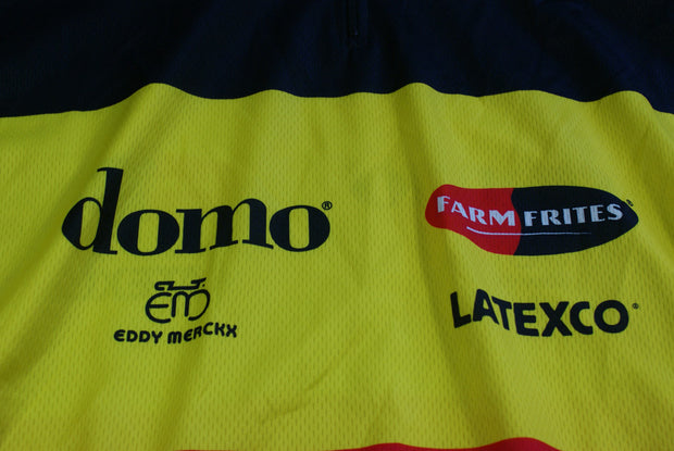 Maillot vélo vintage Latexco Eddy Merckx Vermarc Domo