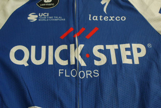 Maillot vélo vintage vermarc Team Quick Step Etixx Latexco Maillot vélo vintage vermarc Team Quick Step Etixx Latexco
