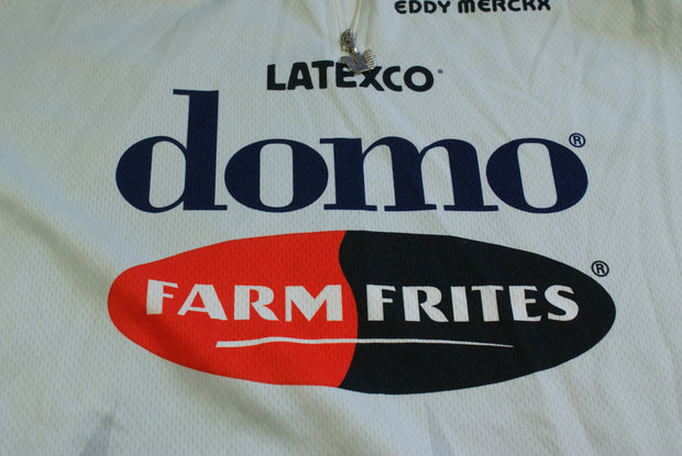 Maillot vélo vintage Latexco Eddy Merckx Domo Vermarc