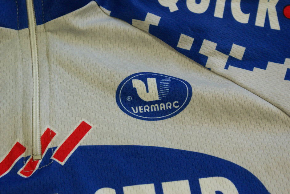 Maillot vélo rétro Vermarc Quick Step Innerfetic Time | UK