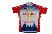 Maillot vélo rétro Giordana Cofidis MBK