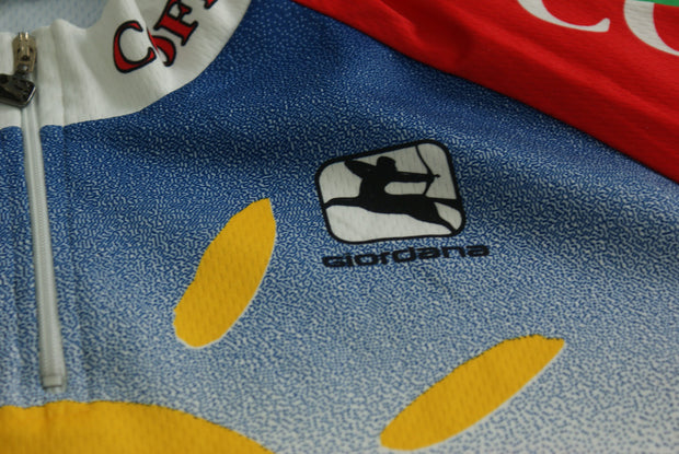 Maillot vélo rétro Giordana Cofidis MBK