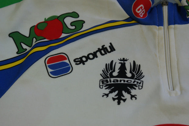 Maillot cyclisme vintage MOG Sportful Renault GB