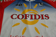 Maillot vélo rétro Giordana Cofidis MBK