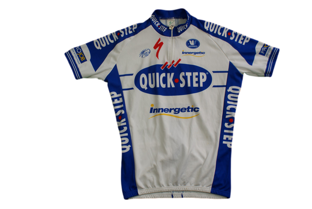 Maillot vélo rétro Vermarc Quick Step UCI Innergetic Projob