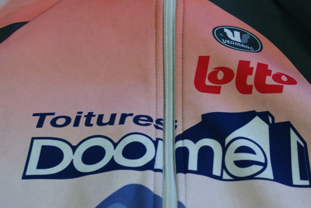 Veste cyclisme vintage Lotto Vermarc Ebac