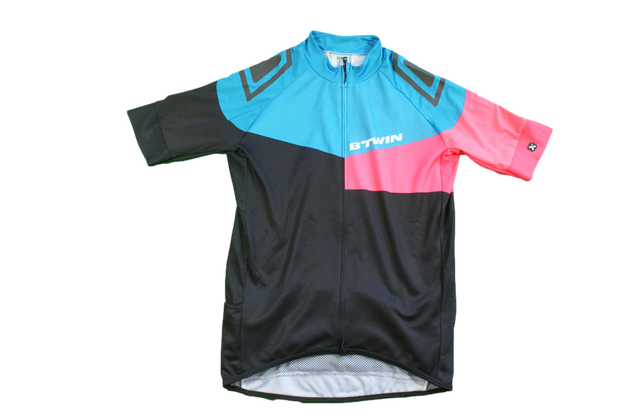 Maillot vélo rétro Decathlon b'Twin