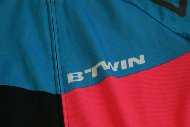 Maillot vélo rétro Decathlon b'Twin