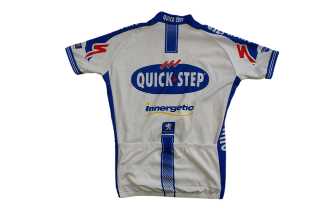 Maillot vélo rétro Vermarc Quick Step UCI Innergetic Projob