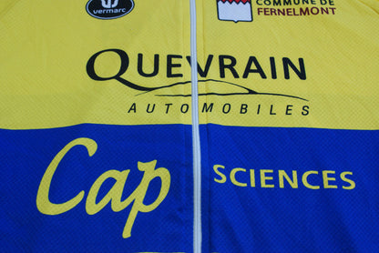 Maillot cyclisme vintage Vermarc Fernelmont Quevrain
