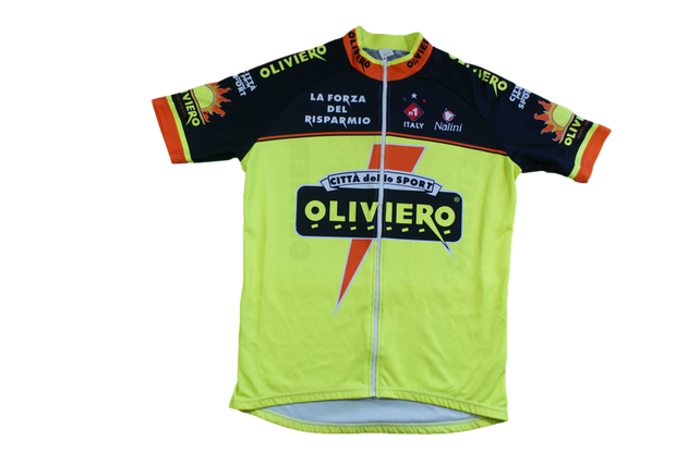 Maillot vélo rétro Nalini Italy Oliviero