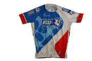 Maillot vélo rétro b'Twin Française des jeux UCI