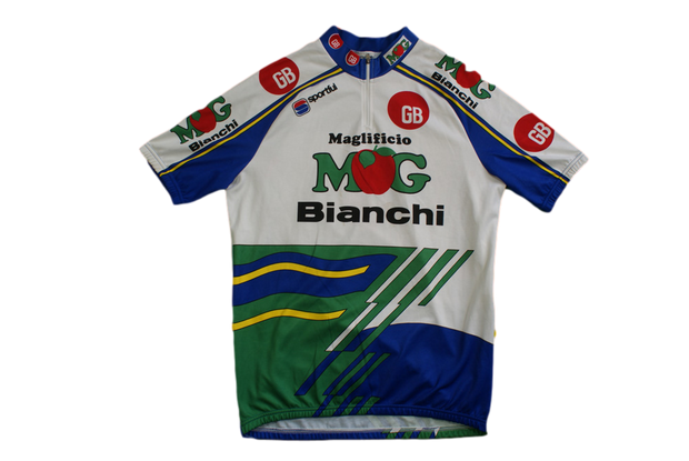 Maillot vélo rétro Sportful Bianchi Maglificio MOG