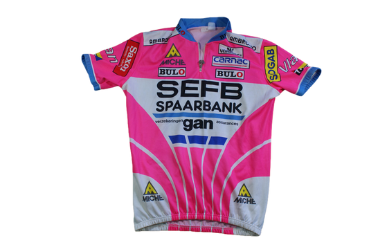 Maillot vélo rétro Vermarc Bulo Sefb Carnac